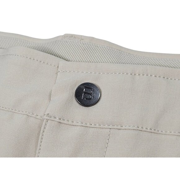 BYLT Premium Basics Kinetic Shorts 7" Men’s 40 Beige Cream Performance Chino - Picture 2 of 13